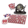 bingo familiar con globo giratorio – 90 números y 24 cartones